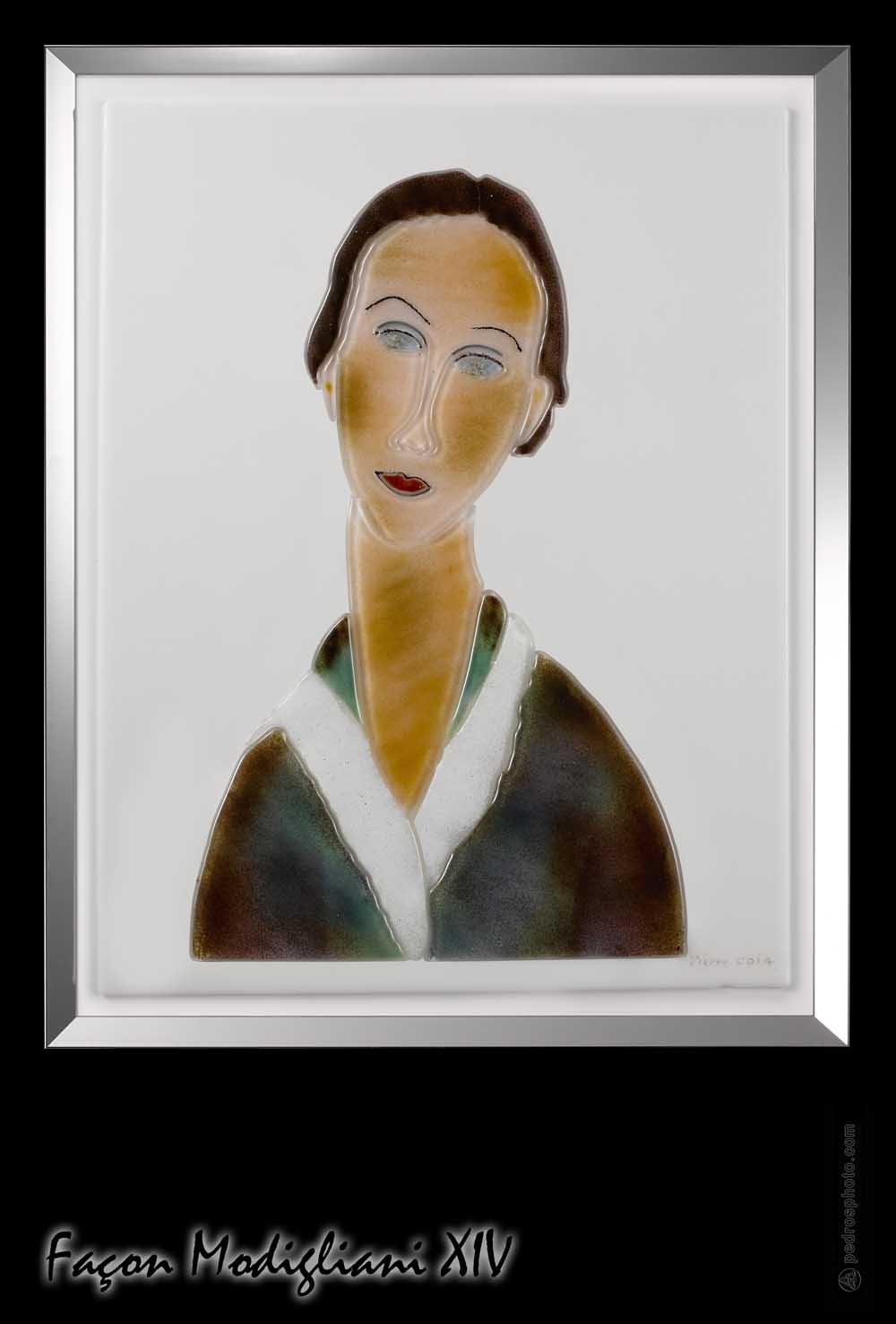 Façon Modigliani XIV | Oeuvre Pierre Coia