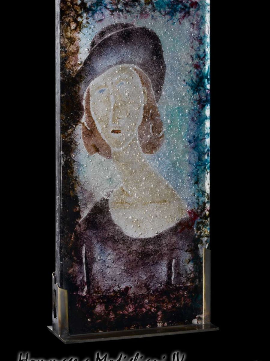 Hommage Modigliani IV | Oeuvre Pierre Coia