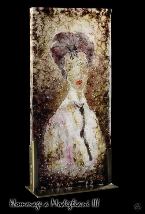 Hommage Modigliani III | Oeuvre Pierre Coia