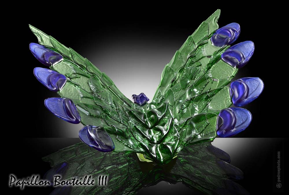 Papillon bouteille | Oeuvre Pierre Coia