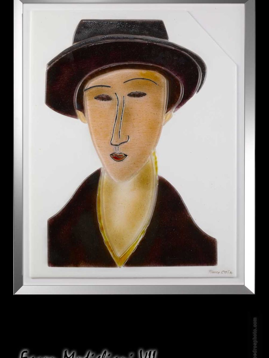 Façon Modigliani VII | Oeuvre Pierre Coia