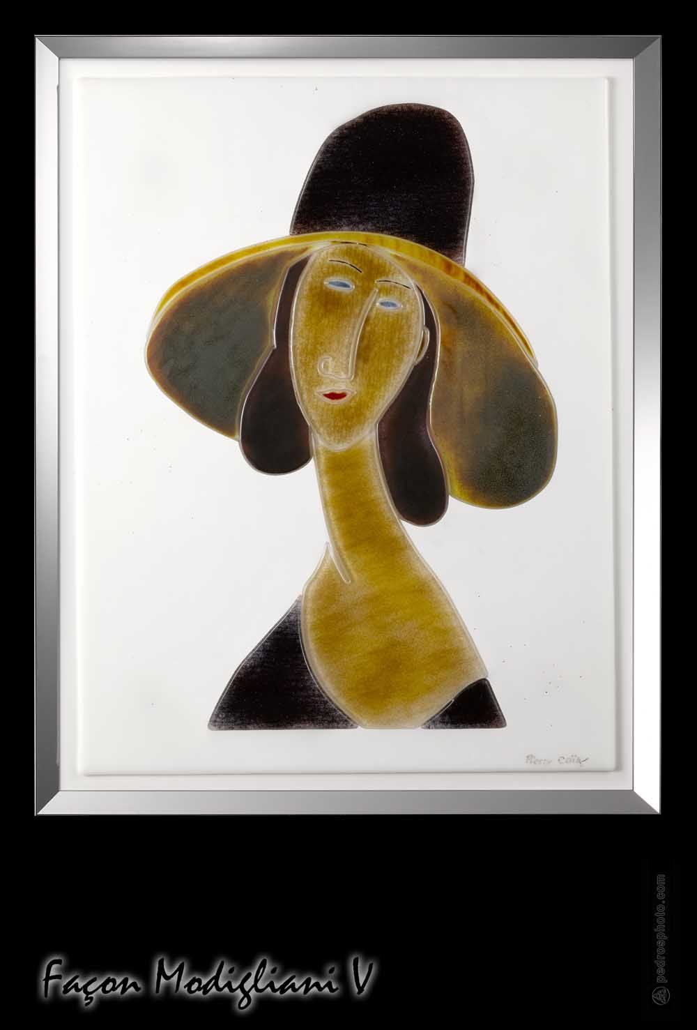 Façon Modigliani V | Oeuvre Pierre Coia